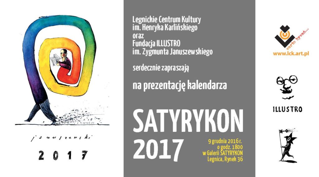 Kalendarz Satyrykonu 2017- Zygmunt Januszewski