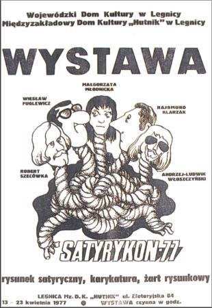 plakat Satyrykon 1977